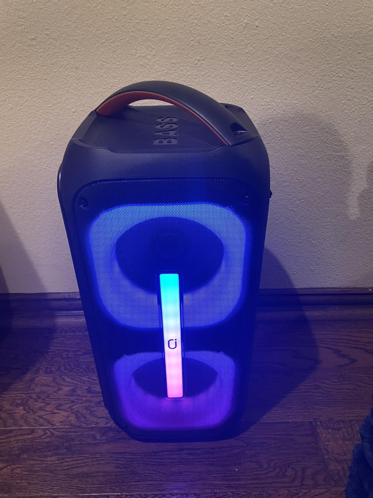 Karaoke Machine with 2 Wireless Microphones, Dual 60W 6.5