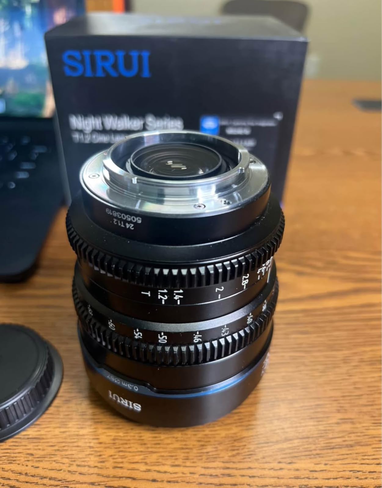 SIRUI Night Walker 24mm S35 Manual Focus Cine Lens, T1.2 Large Aperture Lens for E Mount Cameras customer photo 2