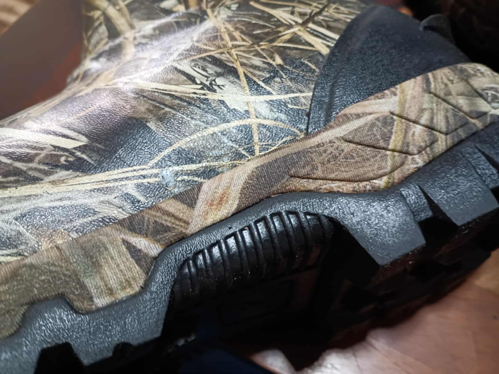 8 Fans Insulated Waterproof Hunting Boots for Men - 1000G Thinsulate, 5mm Neoprene, Rubber Camo Boot, 17-inch Shaft, Anti-Slip Traction Outsole customer photo 1