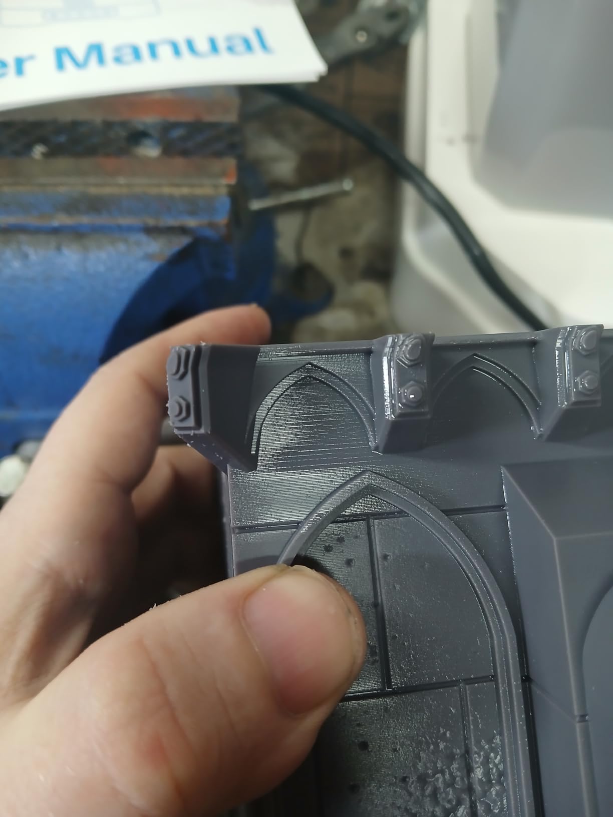 phrozen Sonic Mega 8K S LCD/MSLA Resin 3D Printer, 43 µm High Resolution, 15 inch Mono LCD Screen, Fast Production Accurate Details, Large Printing Size L12.99xW7.28xH11.81 Printing Volume customer photo 2