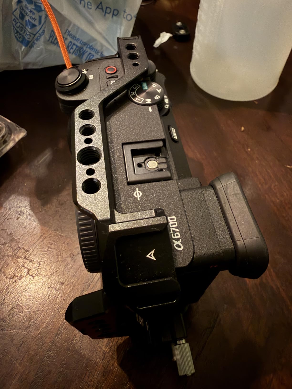 SmallRig Cage Kit for Sony A6700 with a Cable Clamp for HDMI, Built-in Quick Release Plate for Arca-Type, Film Movie Making Camera Video Cage with Shoe Mount, 1/4''-20 & 3/8''-16 Threaded Holes - 4336 customer photo 2