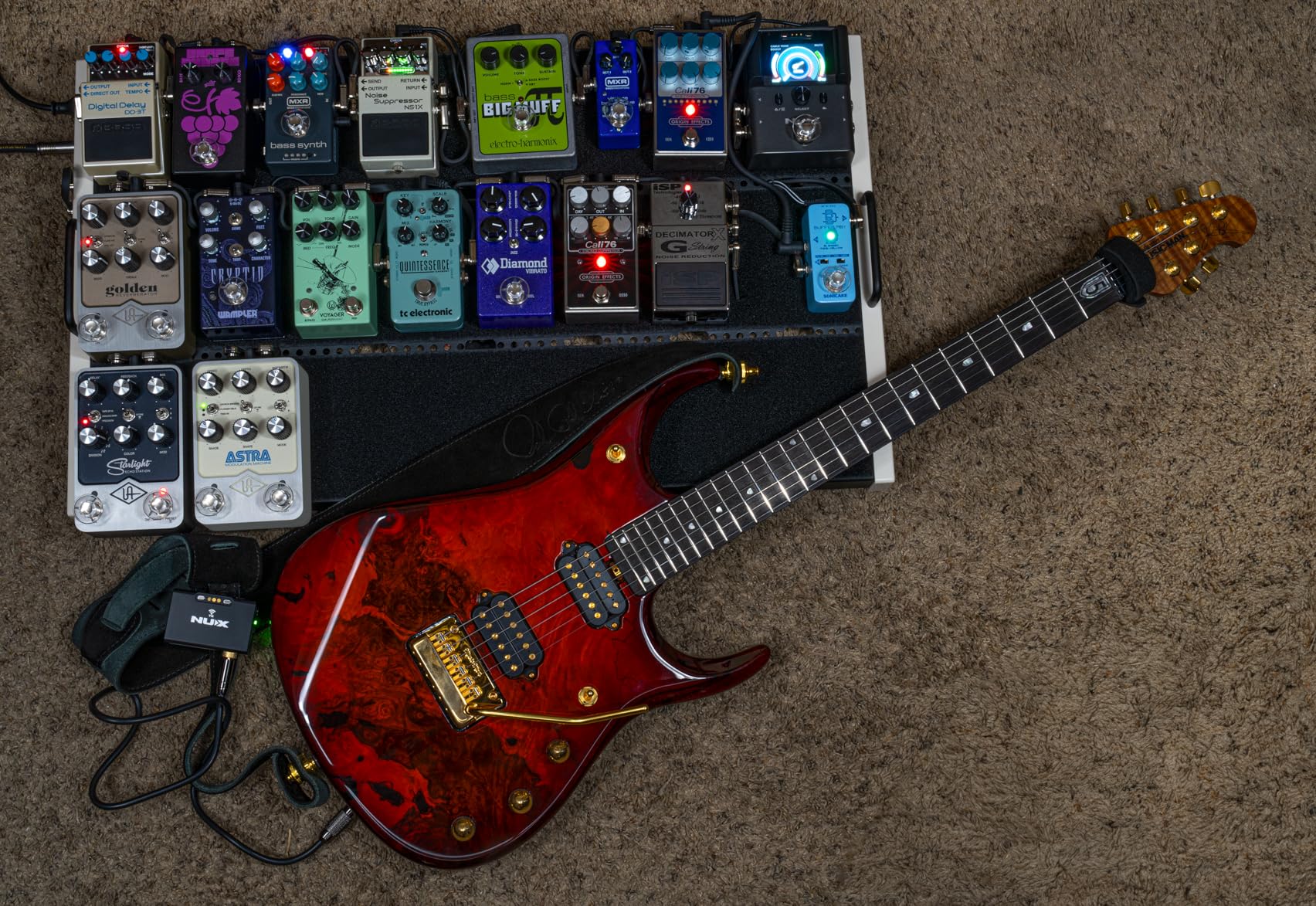 Walrus Audio Guitar and Bass Strobe Tuner Guitar Pedal with Backlight LCD customer photo 1