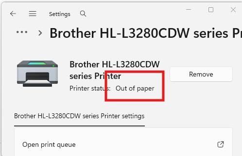 Brother HL-L3280CDW Wireless Compact Digital Color Printer with Laser Quality Output, Duplex, Mobile Printing & Ethernet | Includes 2 Month Refresh Subscription Trial customer photo 1