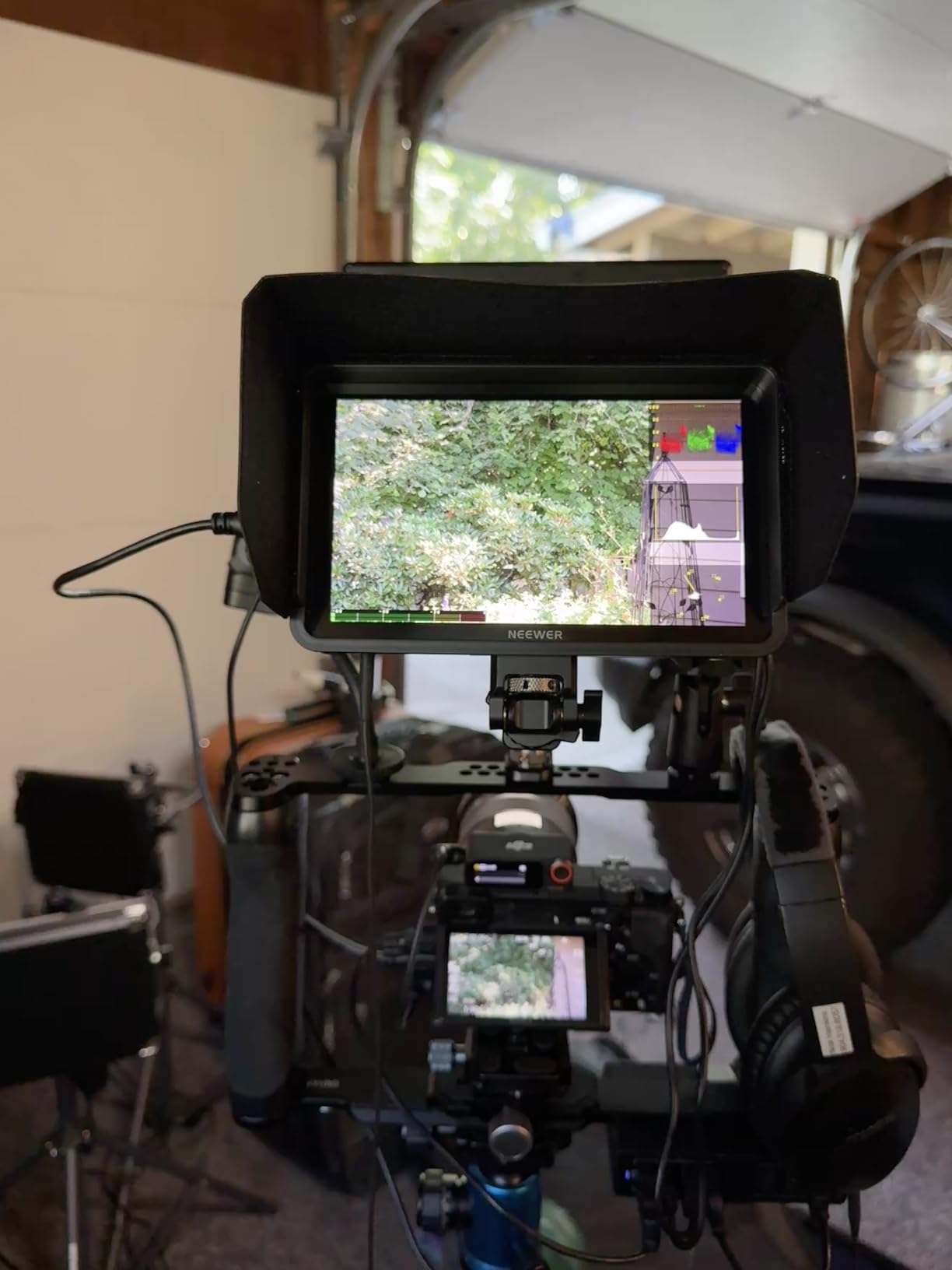 NEEWER Universal Camera Cage & Top Handle with 3/8