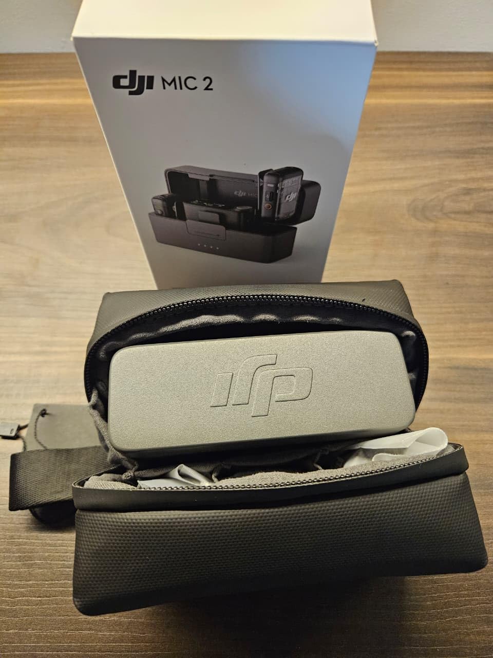 DJI Mic 2 (2 TX + 1 RX + Charging Case), Wireless Lavalier Microphone, Intelligent Noise Cancelling, 32-bit Float Internal Recording, 820 ft.(250m) Range, Microphone for iPhone, Android, Camera customer photo 1
