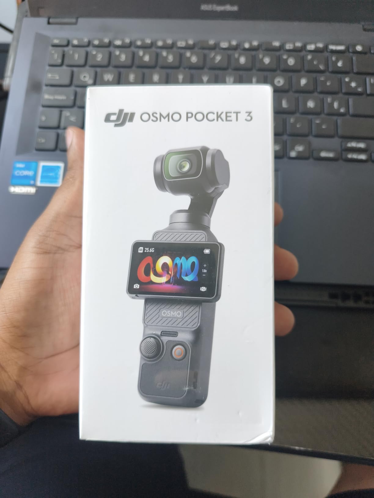 DJI Osmo Pocket 3, Vlogging Cameras with 1'' CMOS & 4K/120fps Vlog Camera, 3-Axis Stabilization, Fast Focusing, Face/Object Tracking, Digital Vlogging Camera for YouTube customer photo 2