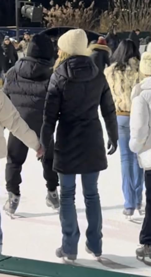 Venustas Women's Long Heated Down Jacket with Battery, 90% Duck Down Quilted Heated Puffer Jacket for Outdoor Camping Skiing customer photo 2