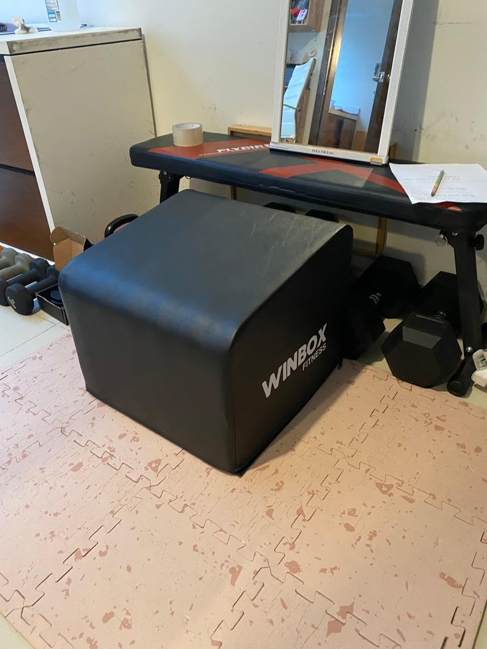 Hip Thrust Bench, Hip Thrust Machine for Hip Thrust and Glute Bridge Exercise - Large Size customer photo 1