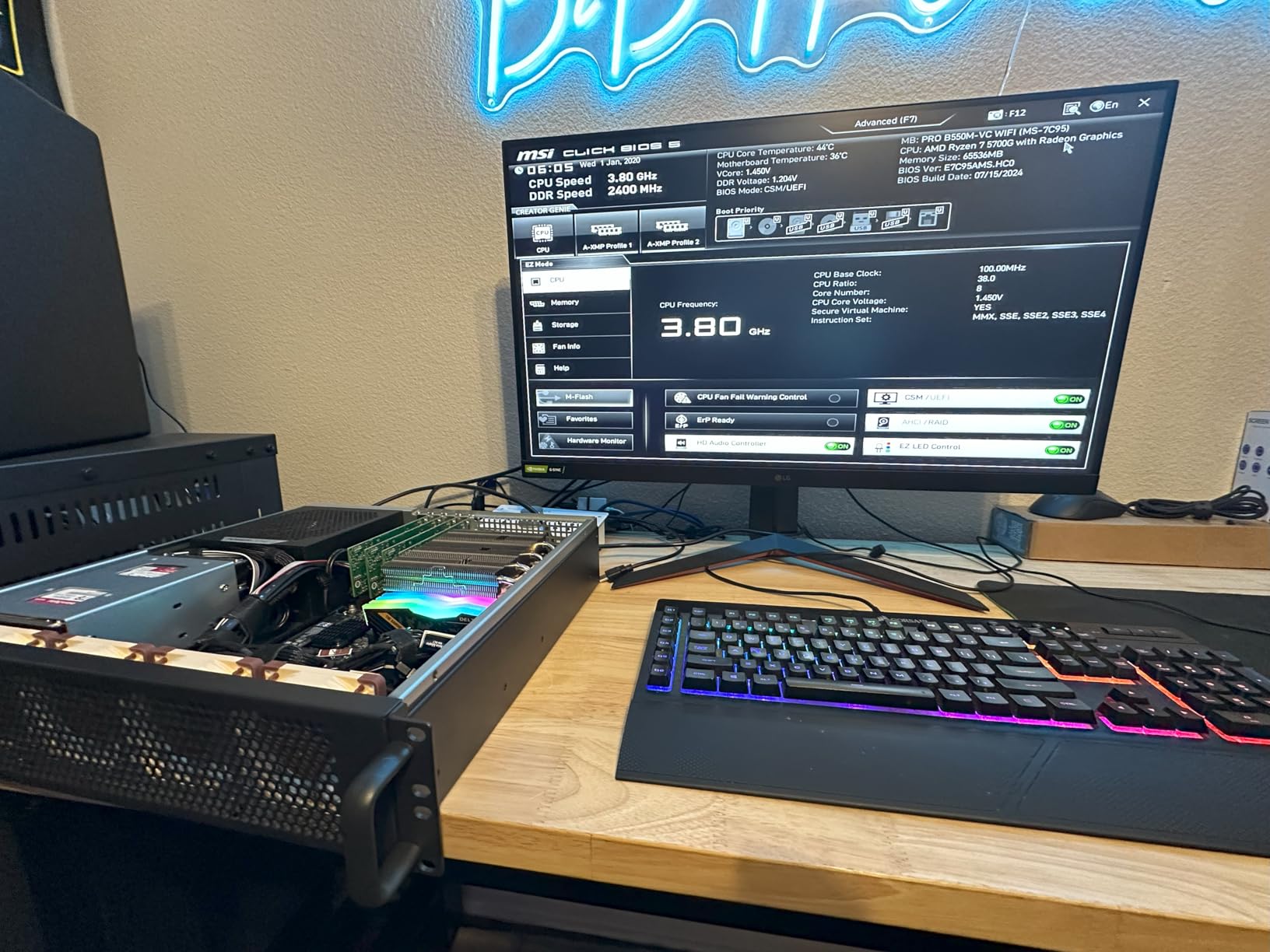 RackChoice Server case MicroATX/Mini-ITX 2U Rackmount Server Chassis max 7x3.5 Bay / USB3.0 with 2.0 Adapter Support ATX PSU Either top or Side Cooling Depth 15.7