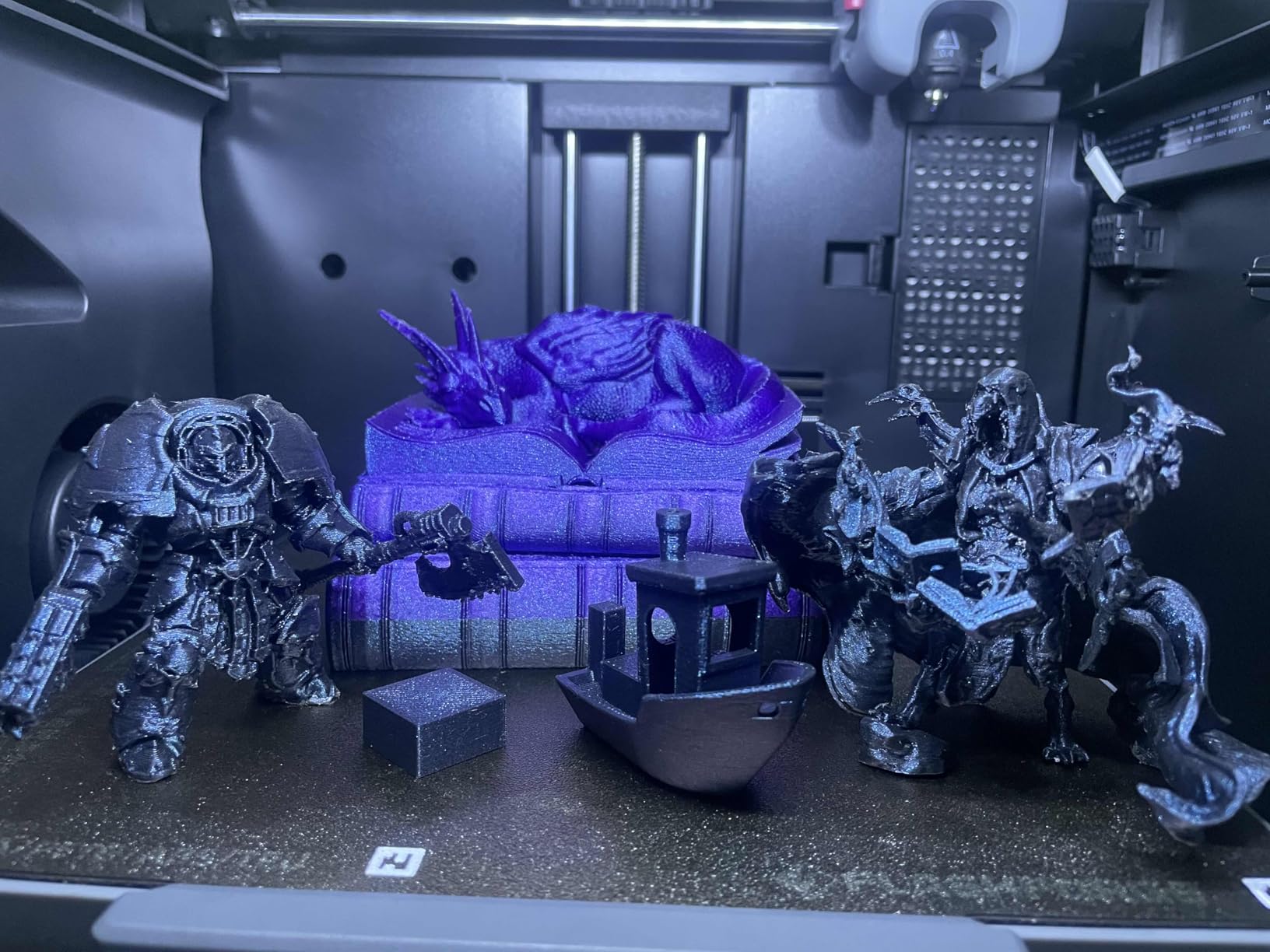 FLASHFORGE Adventurer 5M Pro 3D Printer with 1 Click Auto Printing System, 600mm/s High-Speed, Quick Detachable 280°C Nozzle, Core XY All-Metal Structure, 220x220x220mm customer photo 1