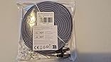 BUSOHE Cat 8 Ethernet Cable 40 ft, Nylon Braided High Speed Heavy Duty Network LAN Patch Cord customer photo 1