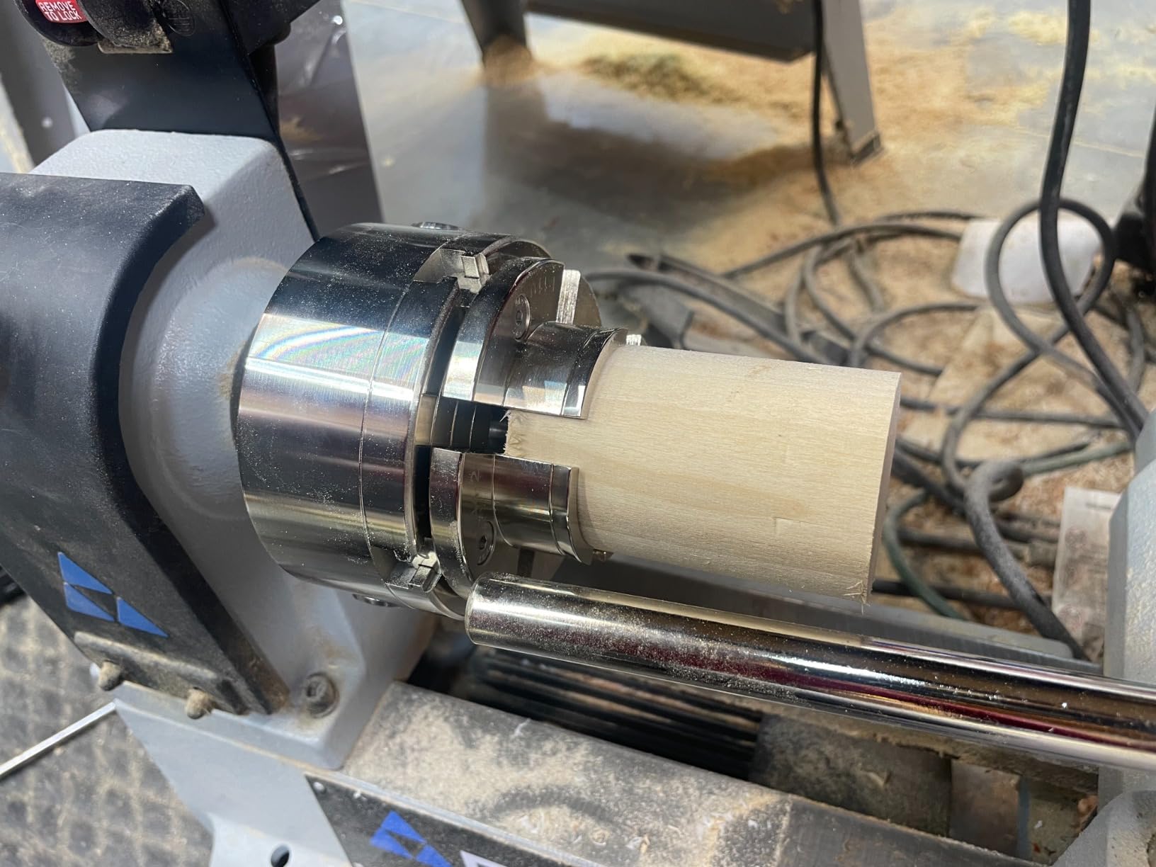4 Inch Wood Lathe Chuck Set 1