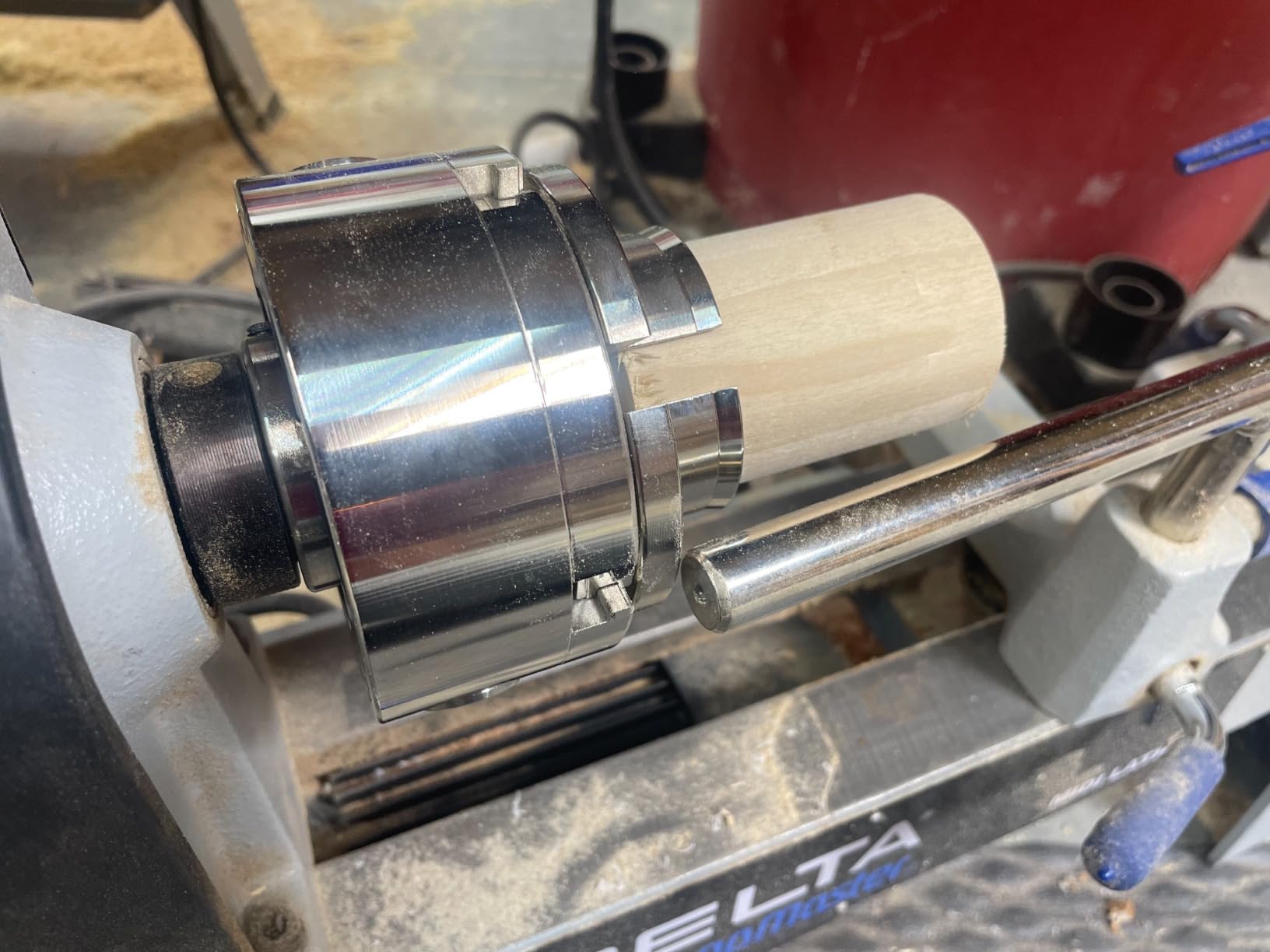 4 Inch Wood Lathe Chuck Set 1