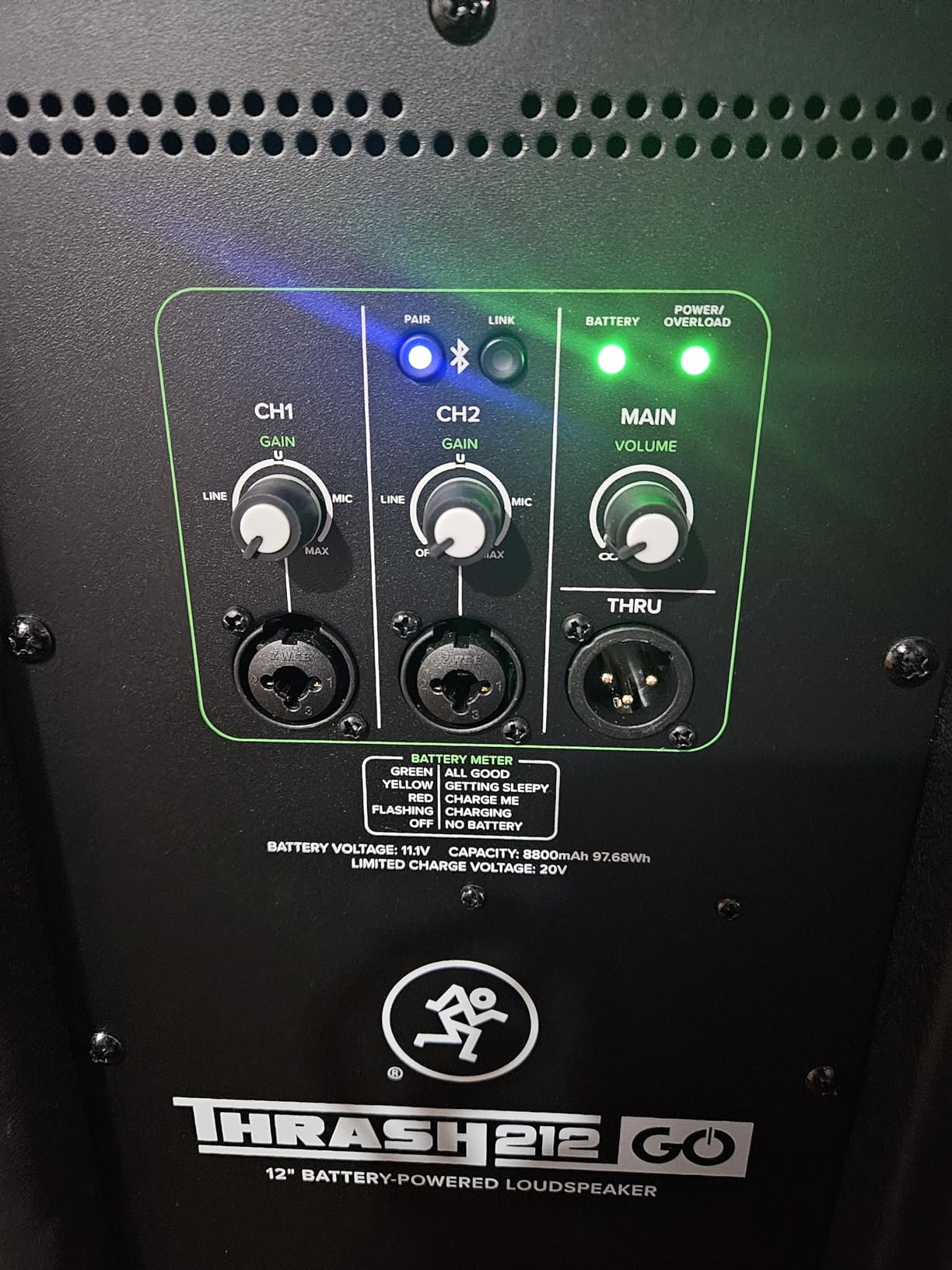 Mackie Thrash212 GO 12-Inch Battery-Powered Loudspeaker customer photo 1