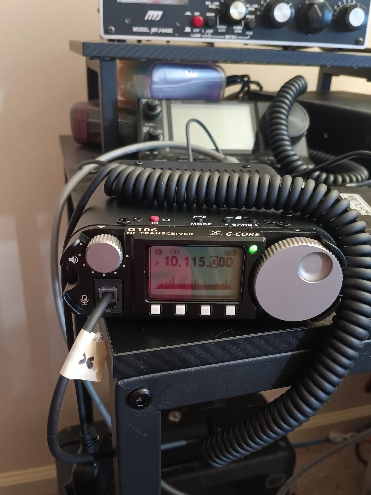 Xiegu G106 HF Transceiver SDR SSB/CW/AM/WFM Support FT8 customer photo 1