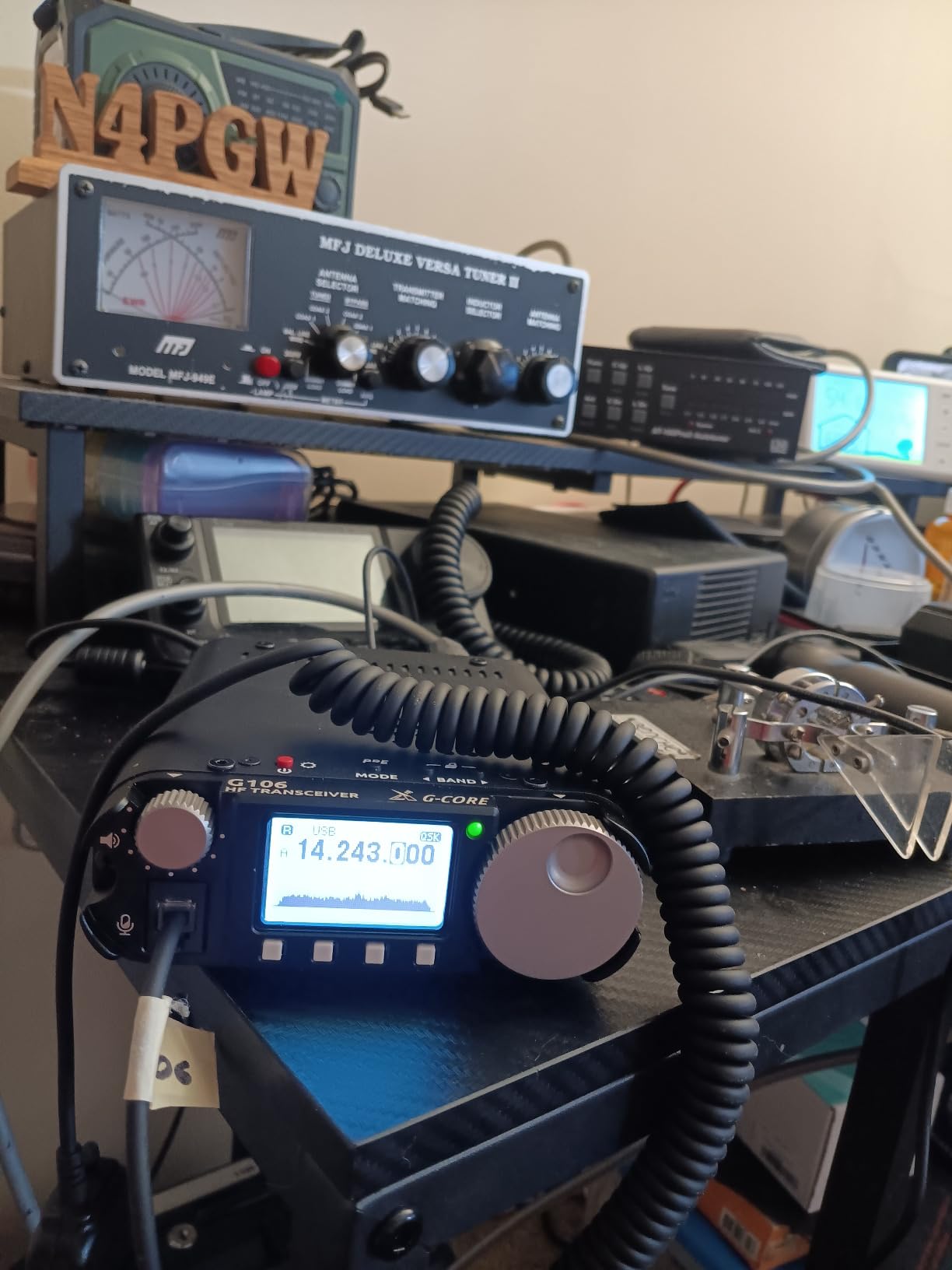 Xiegu G106 HF Transceiver SDR SSB/CW/AM/WFM Support FT8 customer photo 2