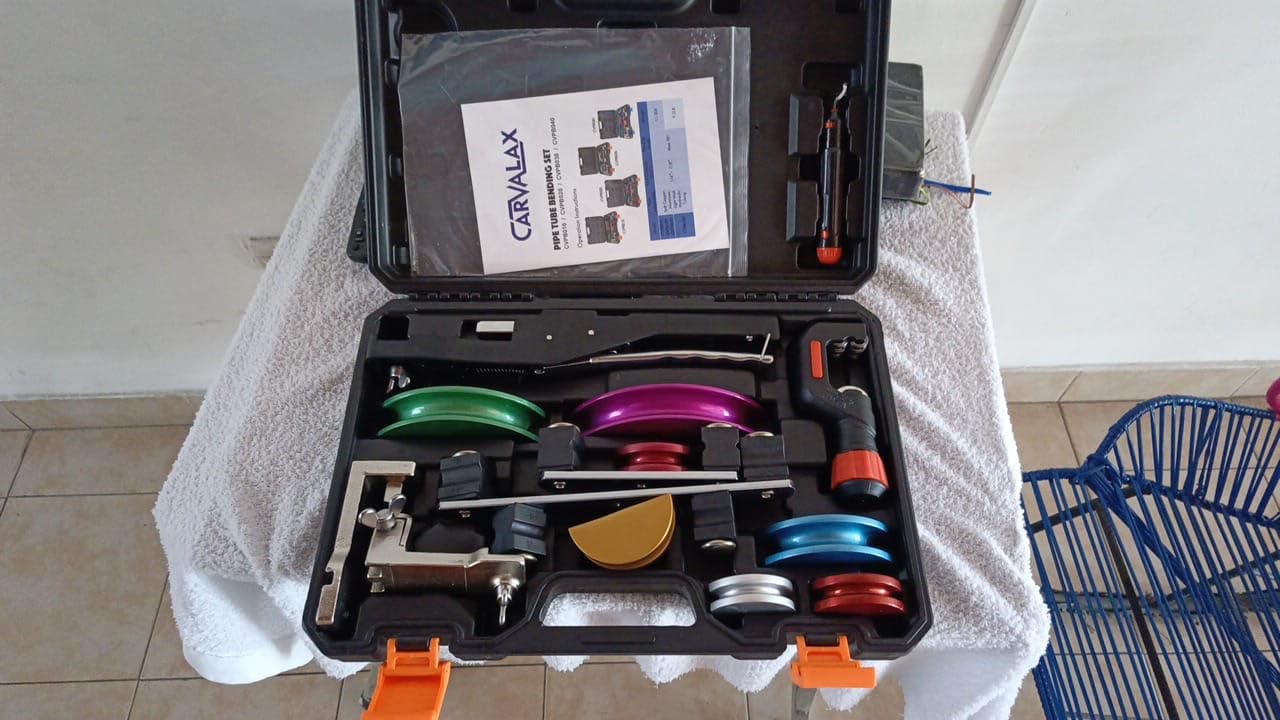 CARVALAX Pipe Tube Bender Set, for 1/4