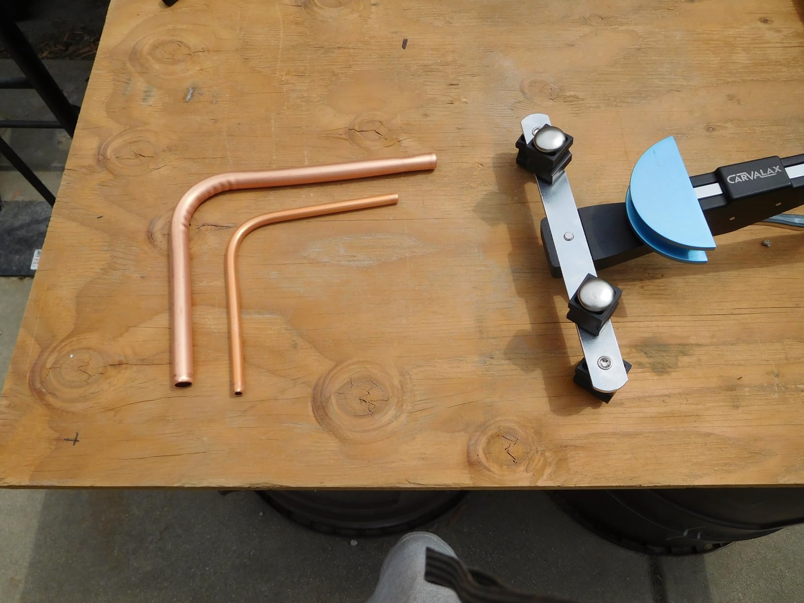 CARVALAX Pipe Tube Bender Set, for 1/4