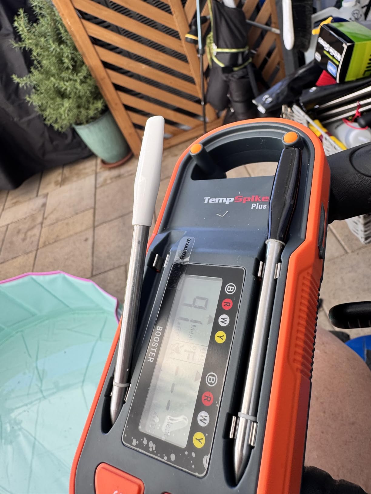 ThermoPro TempSpike Plus 600ft Wireless Meat Thermometer with 2 Color-Coded Probes, Bluetooth Meat Thermometer Wireless with LCD-Enhanced Booster for Food Cooking Grill Smoker customer photo 1