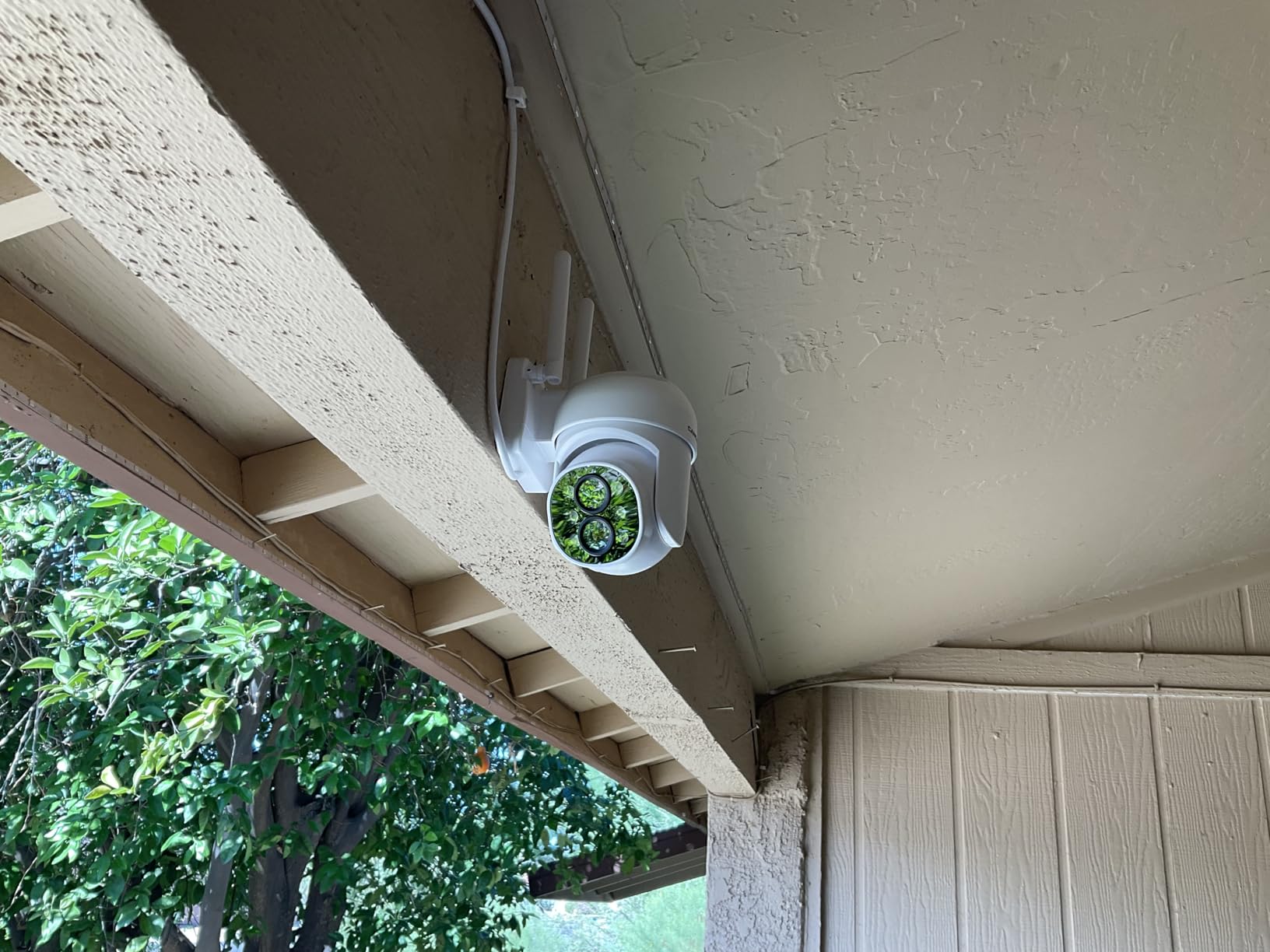 Camcamp Wireless Security Camera System with Monitor,10x Zoom 5MP Dual Lens Security Camera Outdoor with Night Vision,Motion Detection,Expandable 10CH 4K NVR.for Home Surveillance Kits Indoor/Outdoor customer photo 1