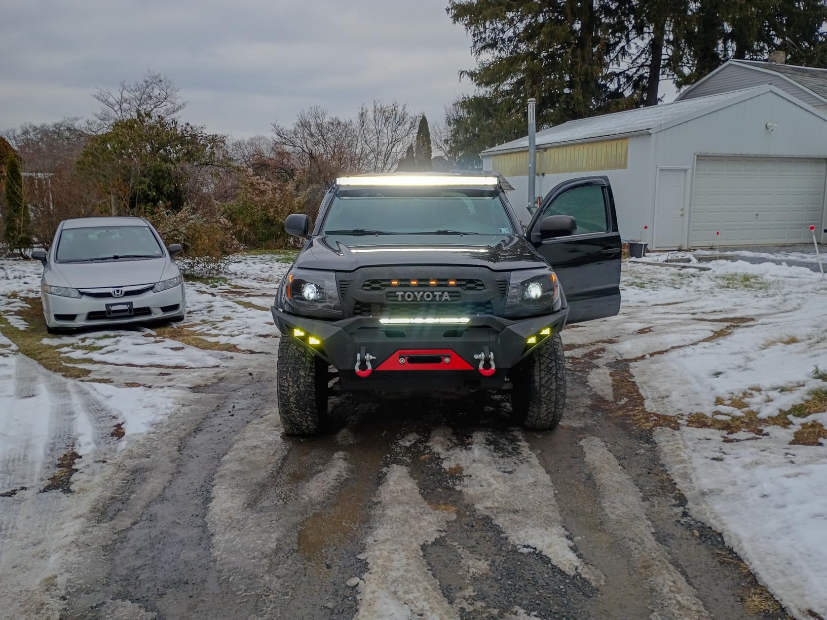 Nilight Marine LED Light Bar Navigation Lights 52 Inch Curved White Spot Flood Combo customer photo 1