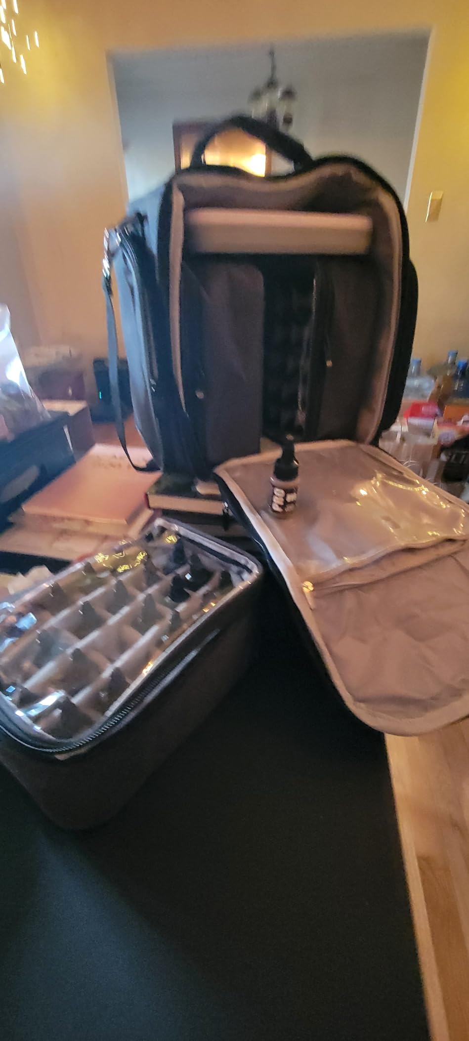 Paint Case Hold 72 Bottles of 0.57 fl.oz Miniature Paint or Alcohol Ink, Paint Bag With Multiple Tool Storage Sections customer photo 1