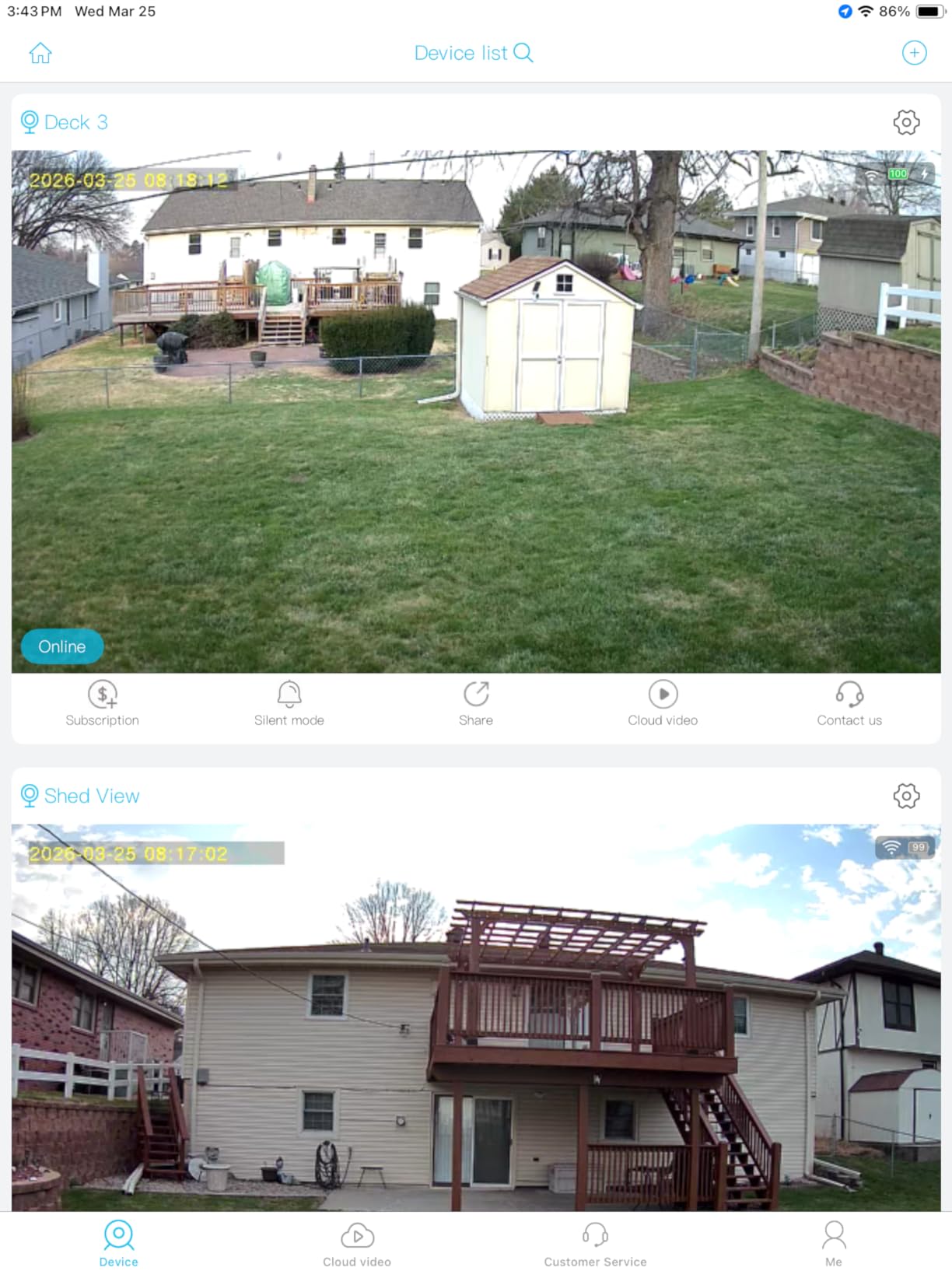 SEHMUA 2K Solar Security Cameras Wireless Outdoor, 2 Pack 360° View Pan/Tilt WiFi Security Camera Outside with Color Night Vision, Easy to Install, PIR Alarm, 2-Way Audio customer photo 1