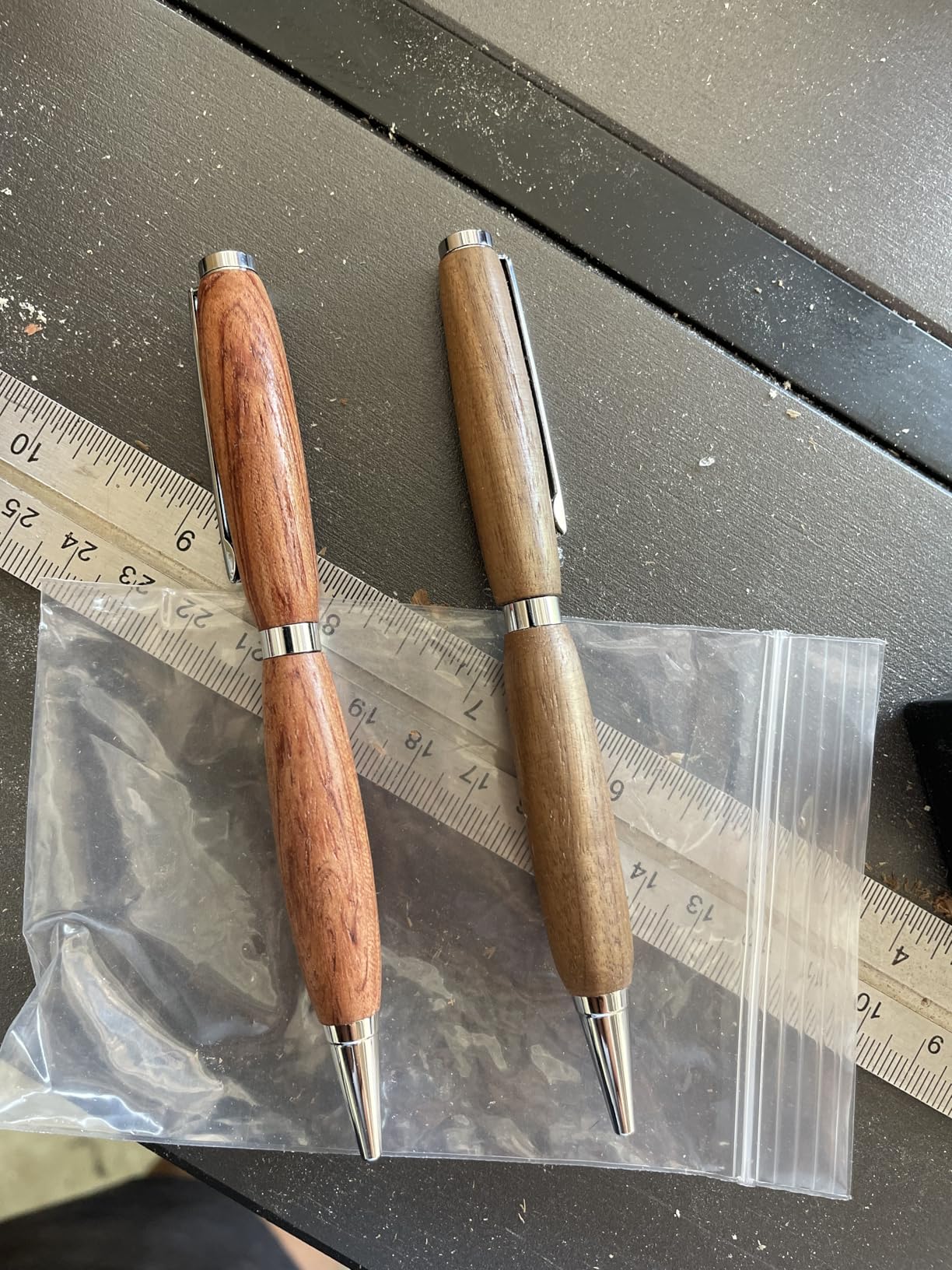 Colarr 10 Sets Woodturning Pen Kits Project Supplies Including 7mm Slimline Pen Kits customer photo 1