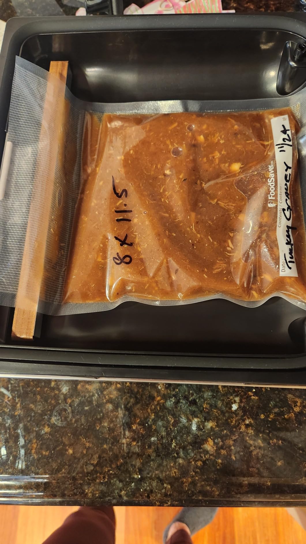 Chamber Vacuum Sealer Machine USV1 Ultra SeriesONE, Food Sealer for Wet Foods, Meat Sealers, Packing Machine, Compact Vacuum Chamber Sealer with 10-Inch Vacuum Sealer Bar - Avid Armor customer photo 2