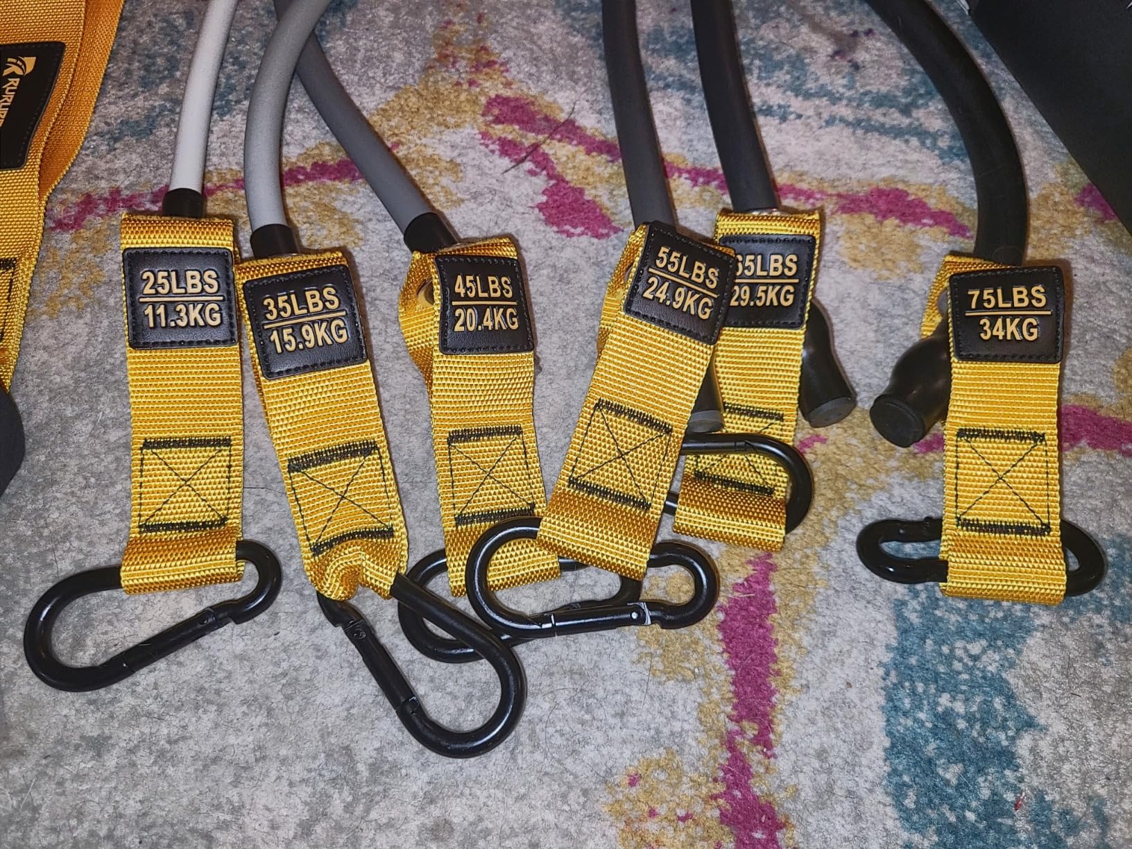 Heavy Resistance Bands for Working Out, 300lbs/360lb/420lb Exercise Bands Workout Bands with Handles, Door Anchor, Ankle Straps, Home Gym Workout Equipment for Men Fitness Strength Training Stretching customer photo 1