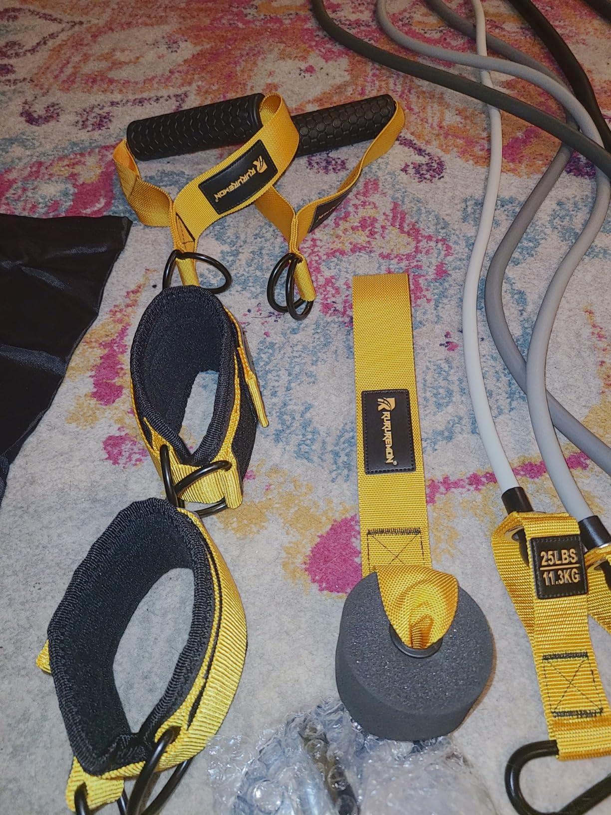 Heavy Resistance Bands for Working Out, 300lbs/360lb/420lb Exercise Bands Workout Bands with Handles, Door Anchor, Ankle Straps, Home Gym Workout Equipment for Men Fitness Strength Training Stretching customer photo 2