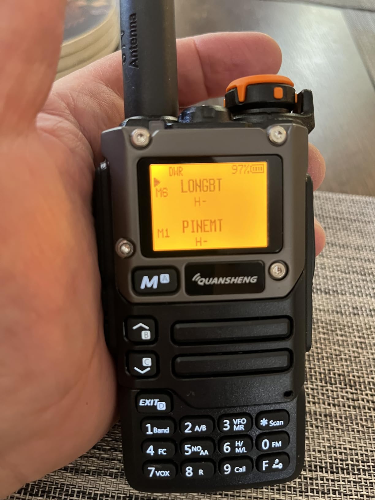 Quansheng UV-K5(8) 5W Ham Radio Handheld, Multi-Band VHF UHF Two Way Radio, Air Band Reception, NOAA Weather, USB-C, Walkie Talkie for Emergency Communication Camping (K6 Gen) customer photo 1