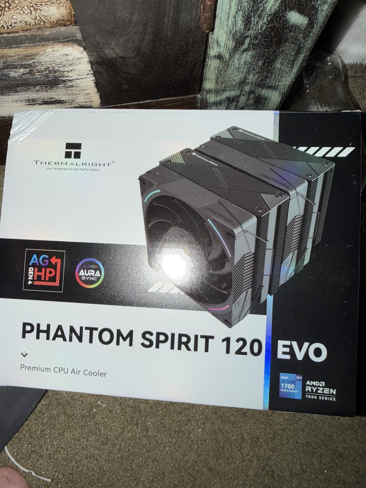 Thermalright Phantom Spirit 120 EVO CPU Cooler,7x6mm Heat Pipes CPU Air Cooler,Dual PWM Fan Computer Cooling,2150RPM Speed,for AMD AM4 AM5/Intel 1700/1150/1151/1200/17XX/2011/1851 customer photo 1