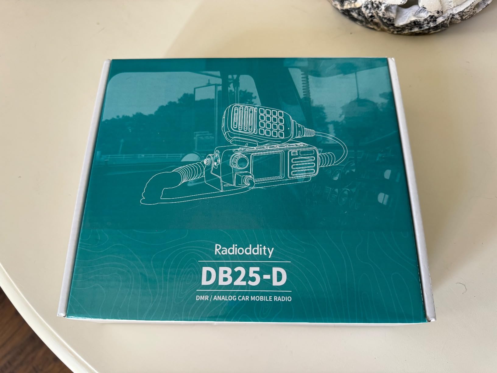 Radioddity DB-25D Pro Dual Band DMR Mobile Radio, 20W VHF UHF Ham Amateur Radio Digital Transceiver with GPS APRS, 4000CH 500,000 Contacts, Dual Time Slot Tier II Vehicle Car customer photo 1