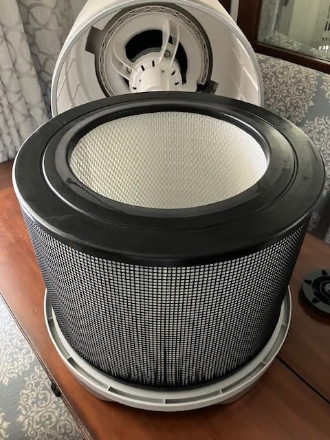 Air Purifiers for Home Large Room up to 2400sq.ft, LUNINO H13 HEPA Air Filter with PM 2.5 Display Air Quality Sensors, Aromatherapy Function, Air Cleaner for Dust, Smoke, Dander, Pets Hair, Pollen customer photo 1