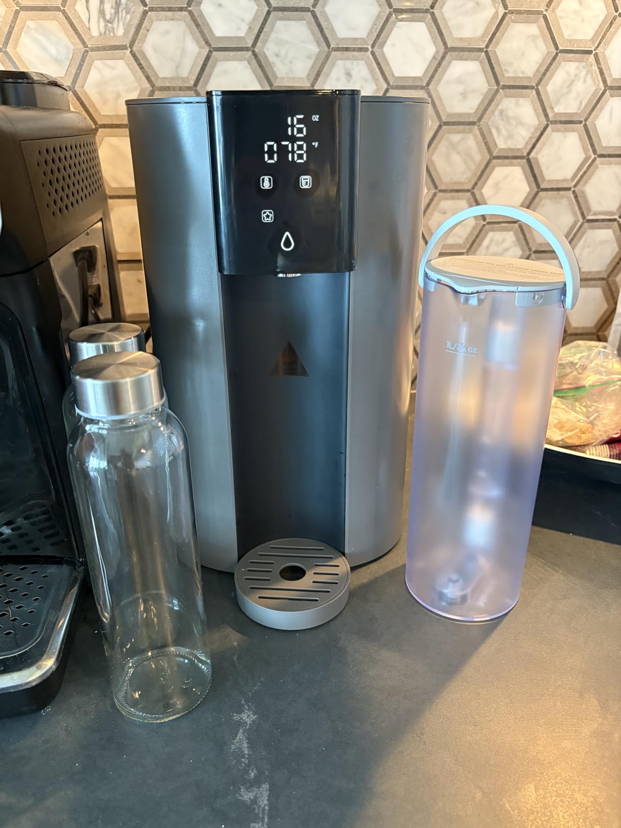 Waterdrop C1S Countertop Reverse Osmosis System, NSF/ANSI 58 & 372 Certified, 6-Stage, Portable Reverse Osmosis Water Filter, Reduce PFAS, No Installation Required, BPA Free customer photo 1