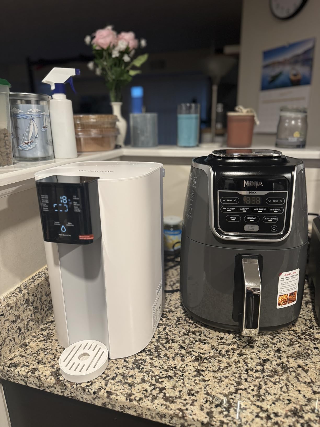 Waterdrop C1S Countertop Reverse Osmosis System, NSF/ANSI 58 & 372 Certified, 6-Stage, Portable Reverse Osmosis Water Filter, Reduce PFAS, No Installation Required, BPA Free customer photo 2