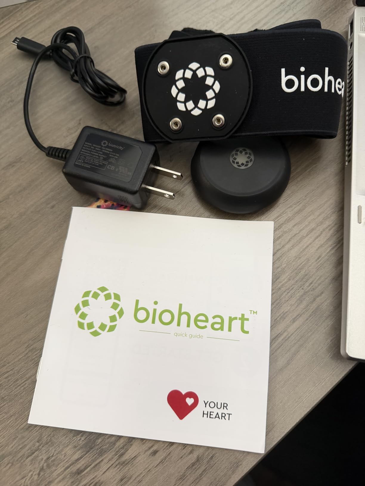 Bioheart | 24/7 Continuous Heart Monitor | No Prescription Needed | Smart Wearable | Chest Strap | One Month Subscription Included customer photo 2