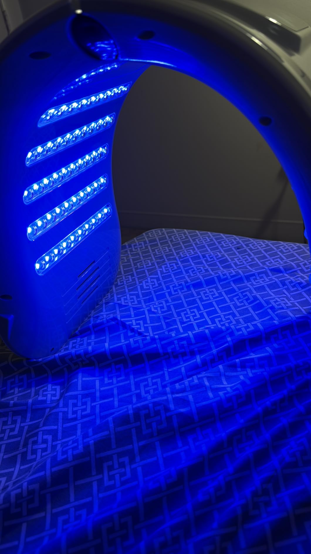 Red-Light-Therapy-for-Face, Led Face Mask Light Therapy Red & Blue Rejuvenation Tool SPA Equipment Led Neck Body Hand Mask for Skincare at Home customer photo 2