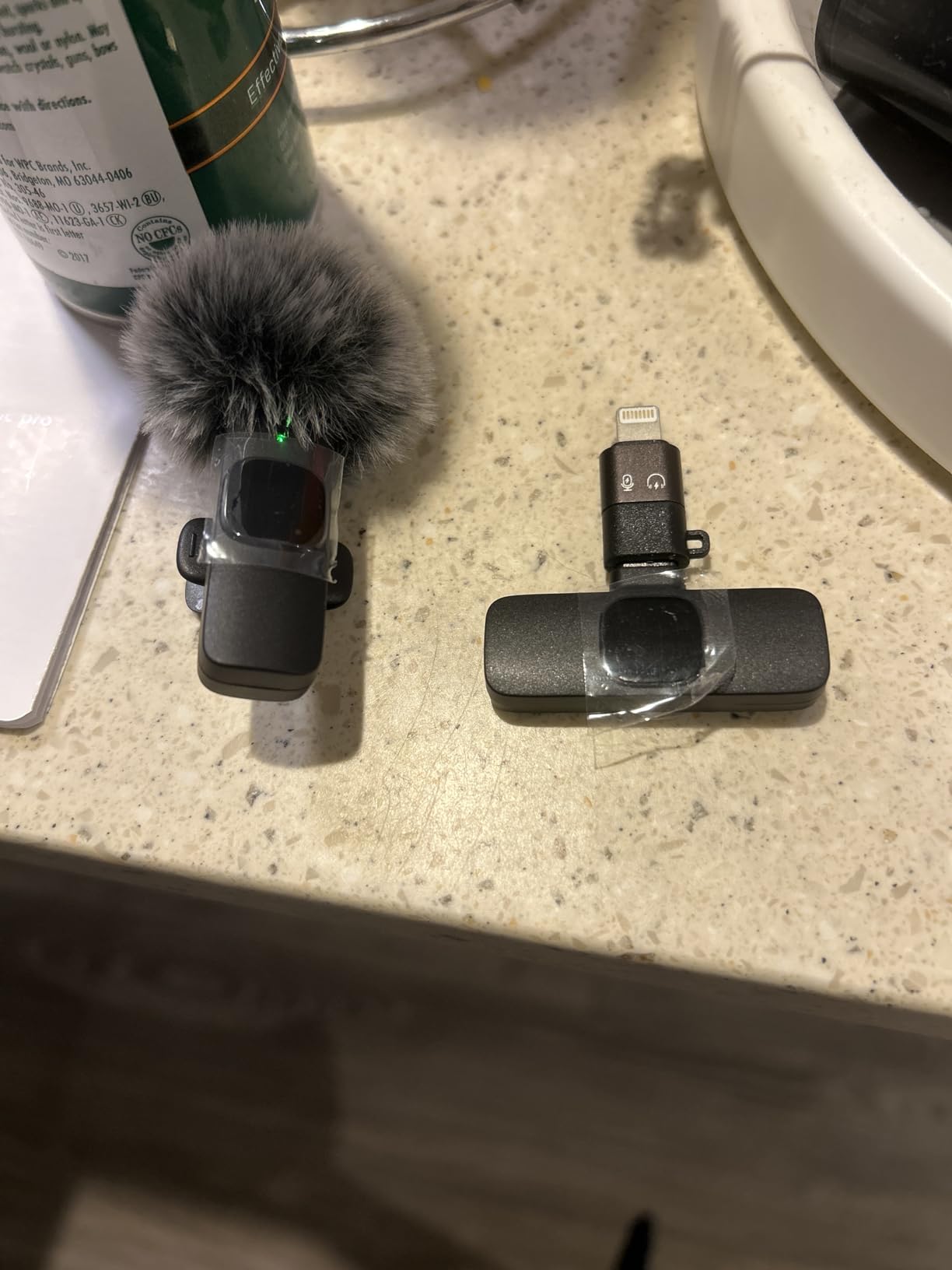 Mini Mic Pro (Latest Model) - Wireless Mini Microphone for iPhone, iPad, Android - 2 Pack Lavalier Microphone for Video Recording - iPhone Mic Crystal Clear Recording with USB-C for Content Creators customer photo 1