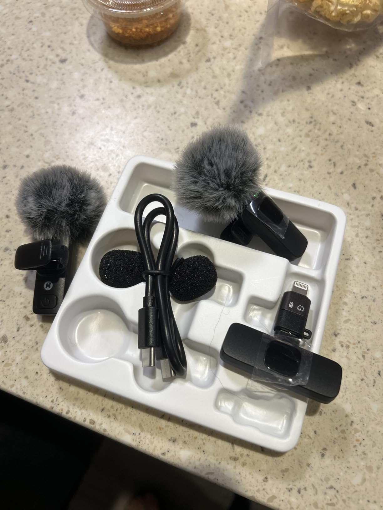 Mini Mic Pro (Latest Model) - Wireless Mini Microphone for iPhone, iPad, Android - 2 Pack Lavalier Microphone for Video Recording - iPhone Mic Crystal Clear Recording with USB-C for Content Creators customer photo 2