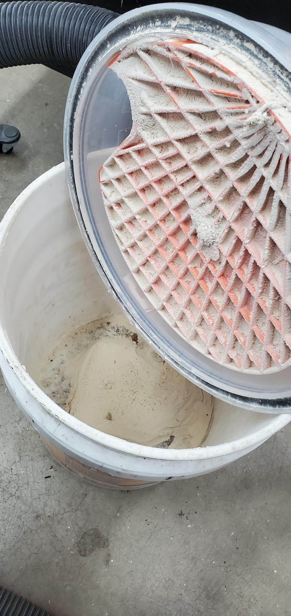 The Dustopper PRO, Low-Profile Dust Separator for Shop Wet/Dry Vacuums with at least 5HP - Includes High-Flow 90 Degree Sweep Elbows and Connection Hose, Made in USA customer photo 2