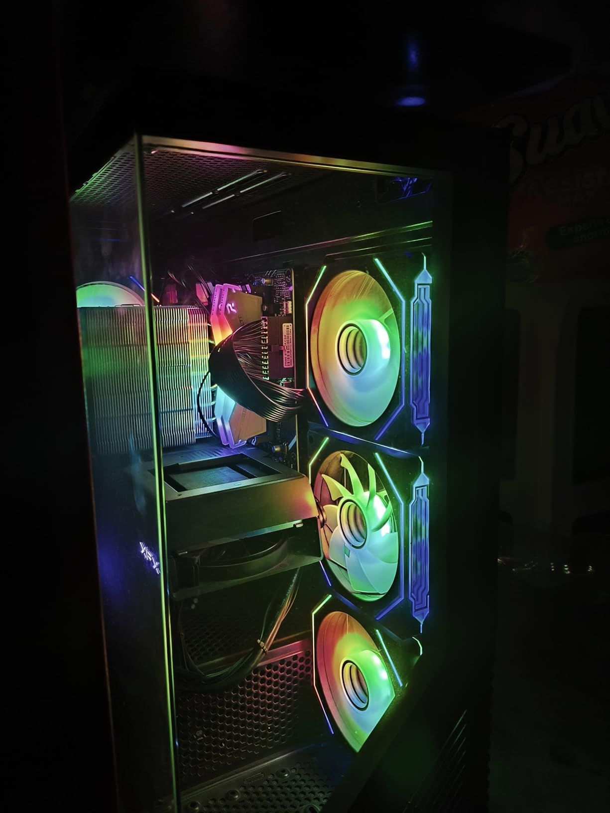 TEAMGROUP T-Force Delta RGB DDR5 Ram 48GB (2x24GB) 6400MHz PC5-51200 CL32 M-DIE Desktop Memory Module Ram for 600 700 Series Chipset XMP 3.0 Ready White customer photo 1