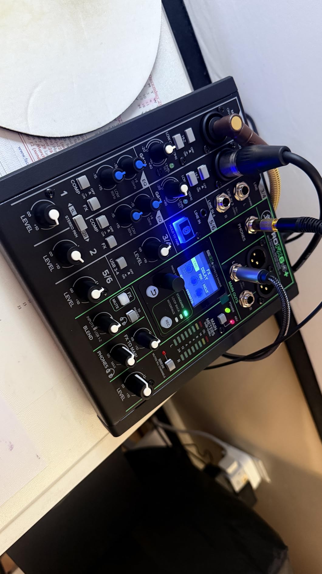 Mackie ProFX10v3+ 10-Channel Professional Analog Mixer with USB, Onyx Mic Preamps, GigFX Effects Engine, and Bluetooth customer photo 1