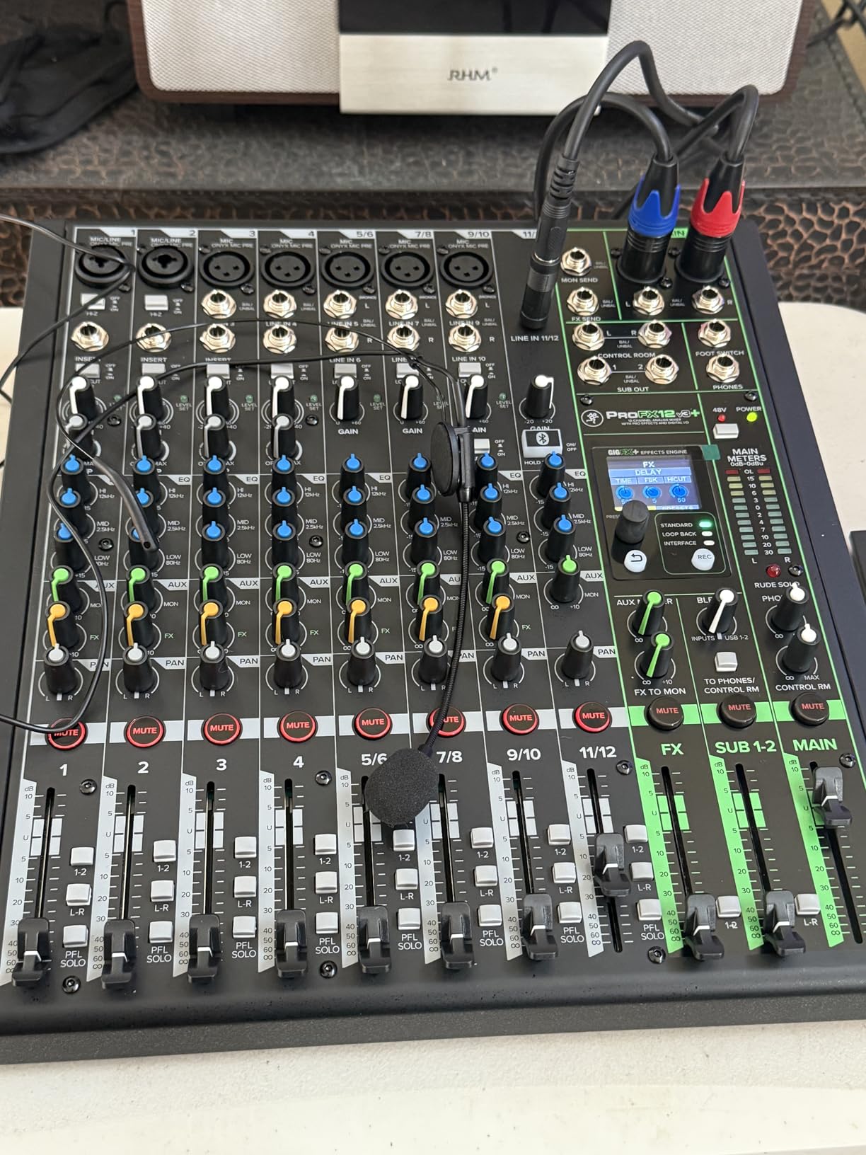 Mackie ProFX10v3+ 10-Channel Professional Analog Mixer with USB, Onyx Mic Preamps, GigFX Effects Engine, and Bluetooth customer photo 2