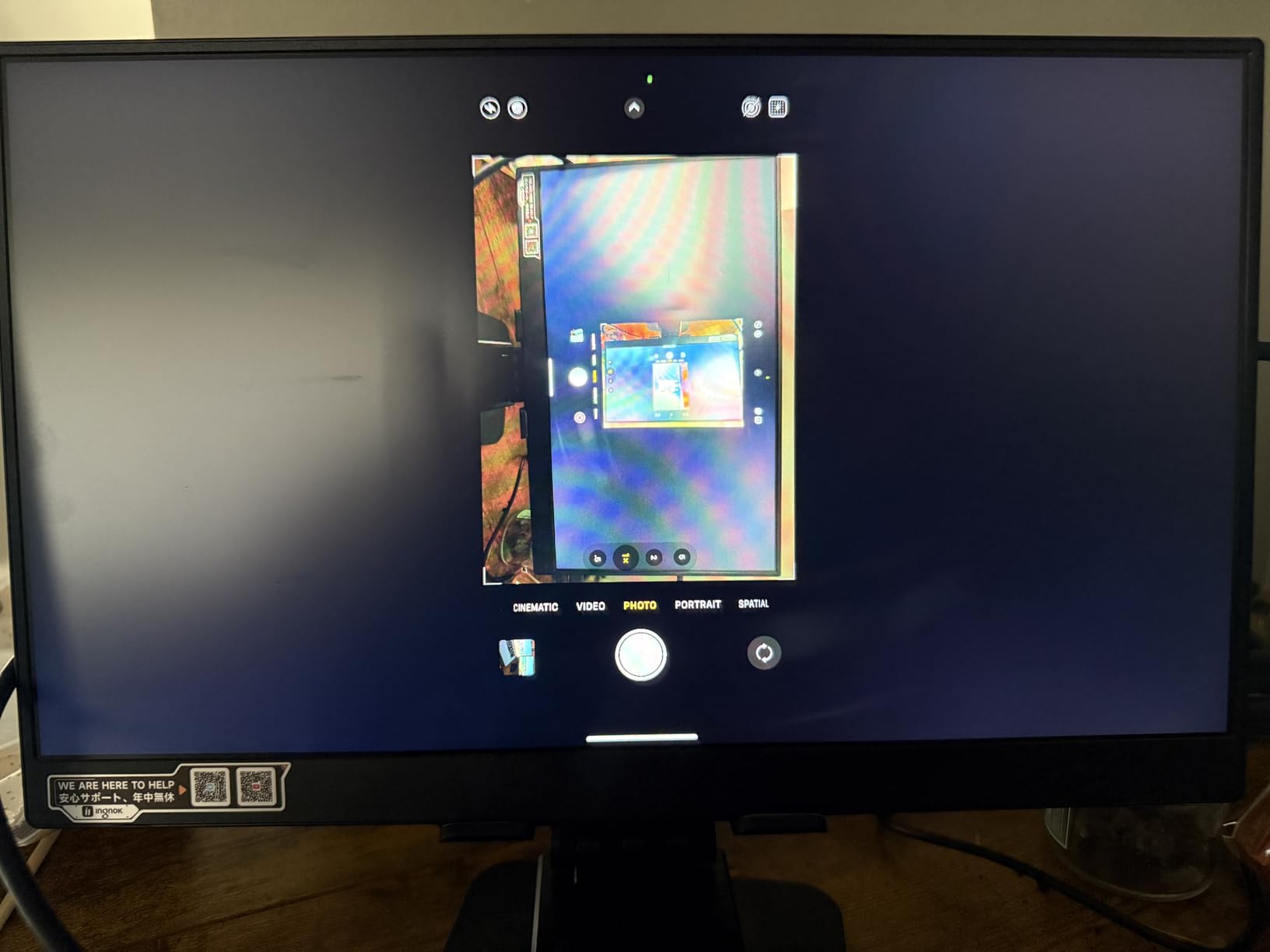 Ingnok Portable Monitor, Ultra Slim 15.6 Inch FHD IPS Laptop Screen Extender with Adjustable Stand, USB C Compatible customer photo 1