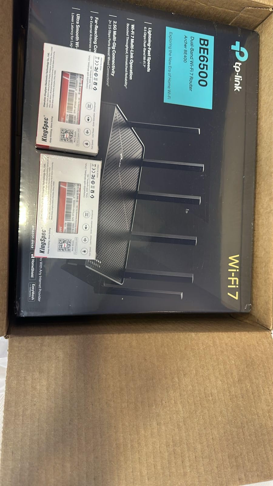 KingSpec NX Series 512GB Gen3x4 NVMe M.2 SSD, Up to 3500MB/s, 3D NAND Flash M2 2280 Internal Solid State Drive, for Desktop and Laptop customer photo 2