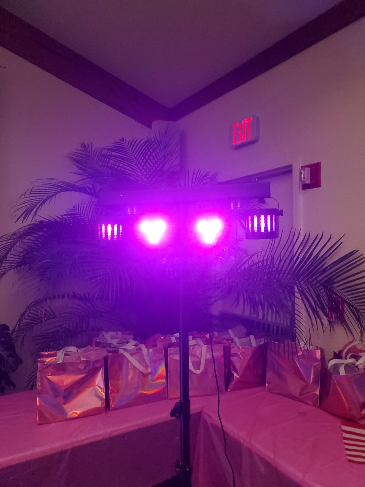 DJ Lighting Packages with Carry Bag, DJ Lights with Stand (7.5Ft) Sound Activated, DMX & Remote Control, Mobile Gig Light LED Party Bar Lighting System customer photo 1