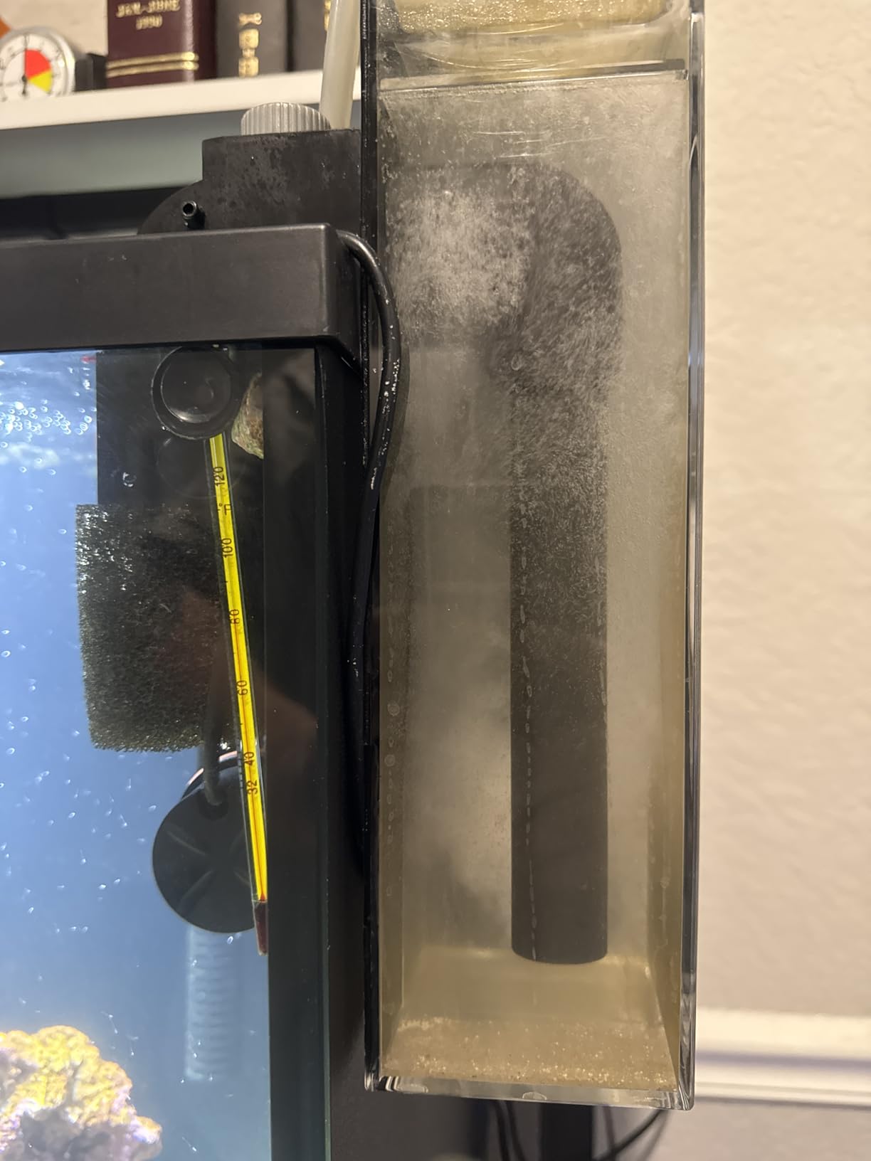 Coralife Aquarium Fish Tank Marine Salt Water DC-Controlled Variable Speed Mini Protein Skimmer, Up To 65 Gallons customer photo 2