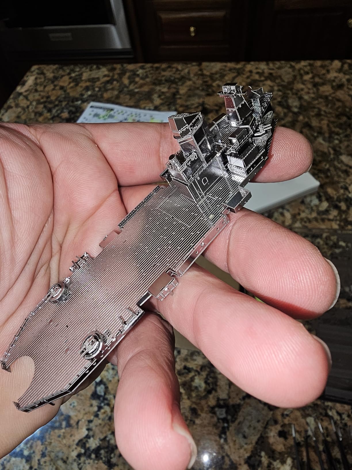 Coyeth 10X Magnifying Glass with Light and Clamp, Real Glass Stand Lighted Magnifier, 5 Color Modes Stepless Dimmable LED Desk Lamp Hands Free for Crafts Hobby Reading Painting Sewing Close Work customer photo 2